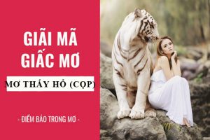 Chiêm bao thấy con hổ là điềm lành hay dữ?